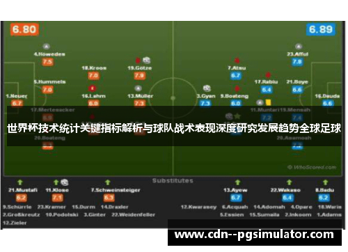 世界杯技术统计关键指标解析与球队战术表现深度研究发展趋势全球足球