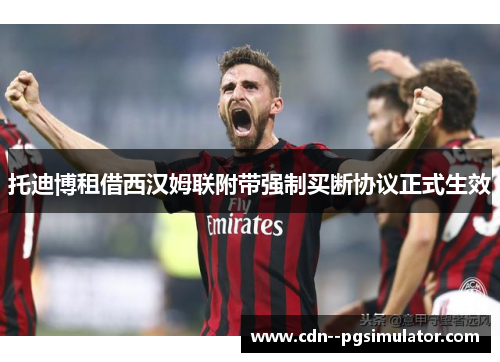 托迪博租借西汉姆联附带强制买断协议正式生效